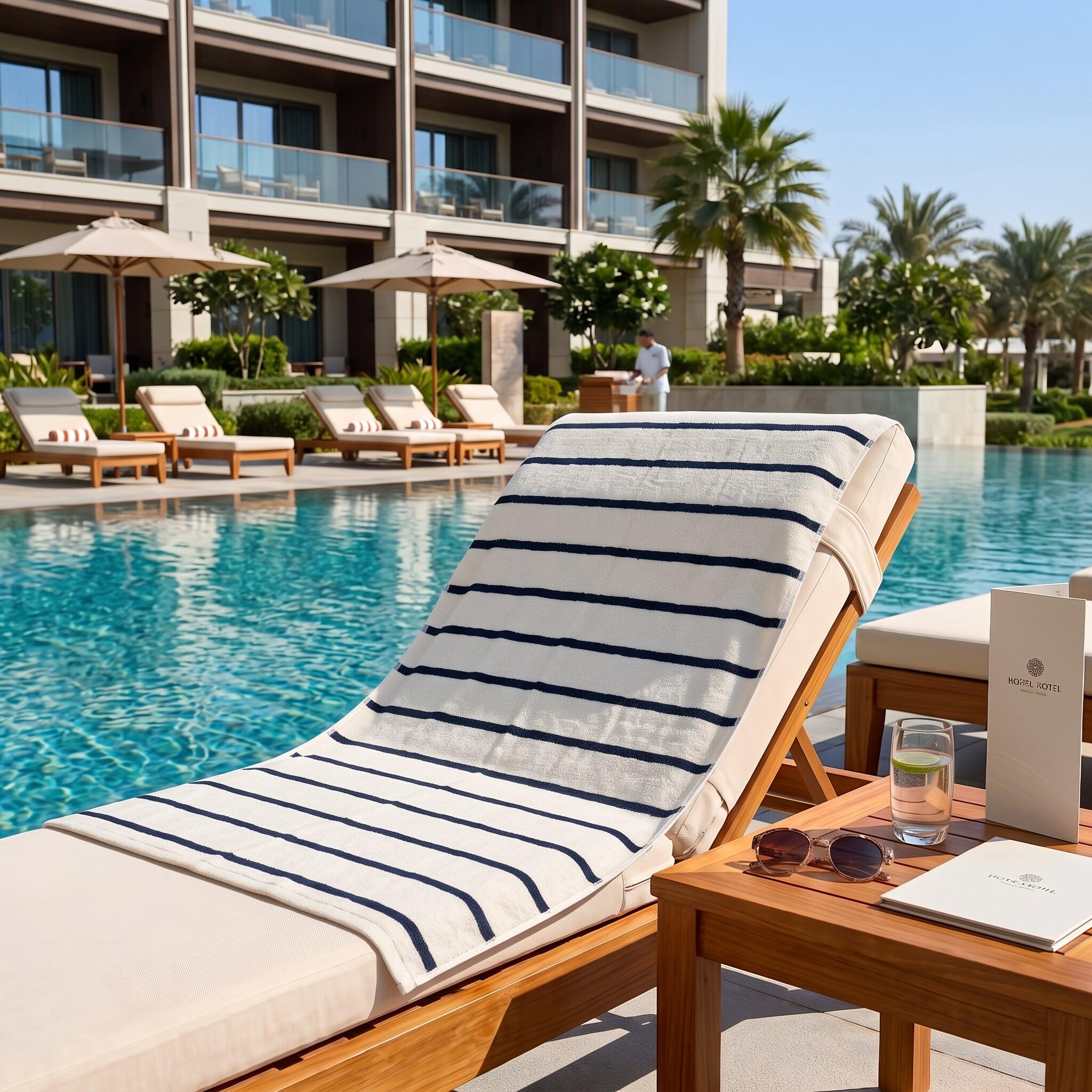 Globaltex Embroidered Pool and Beach Towels - Image 4