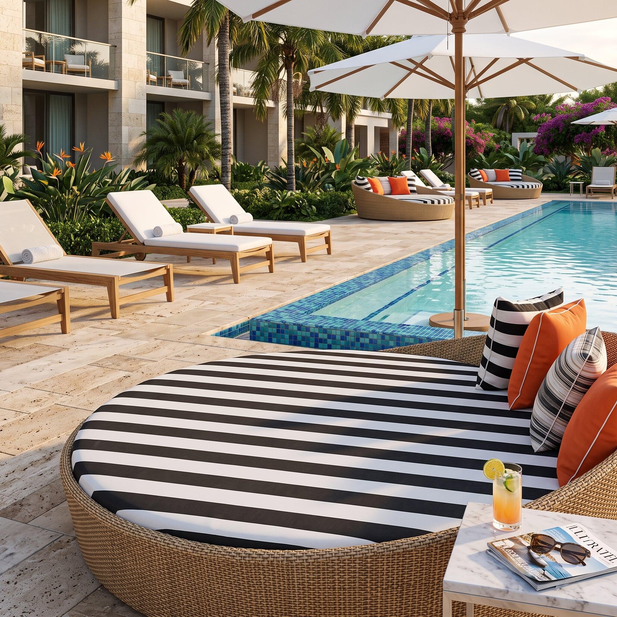 Globaltex Water-Resistant Day Bed - Image 3