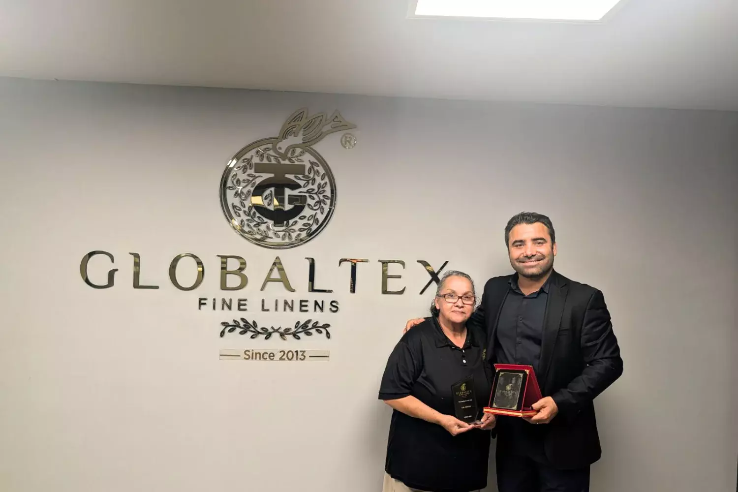 Globaltex Fine Linens Honors Seamstress Eva Garcia as the 2025 Employee of the Year
