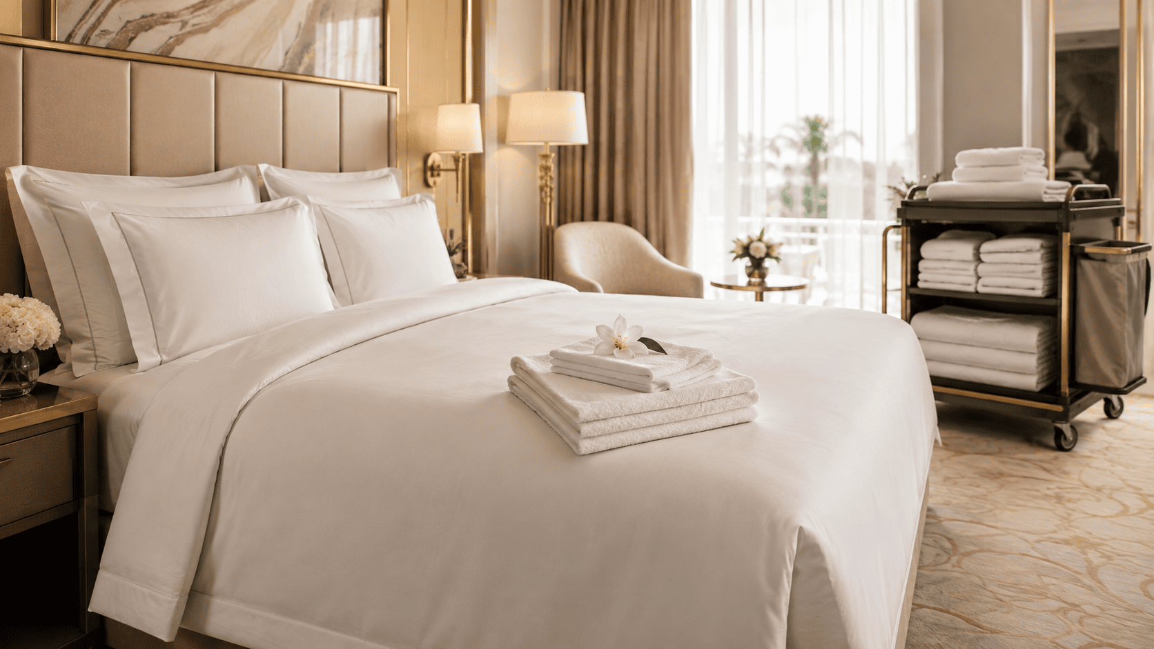 How Hotels Can Extend the Life of Their Linens During Peak Season