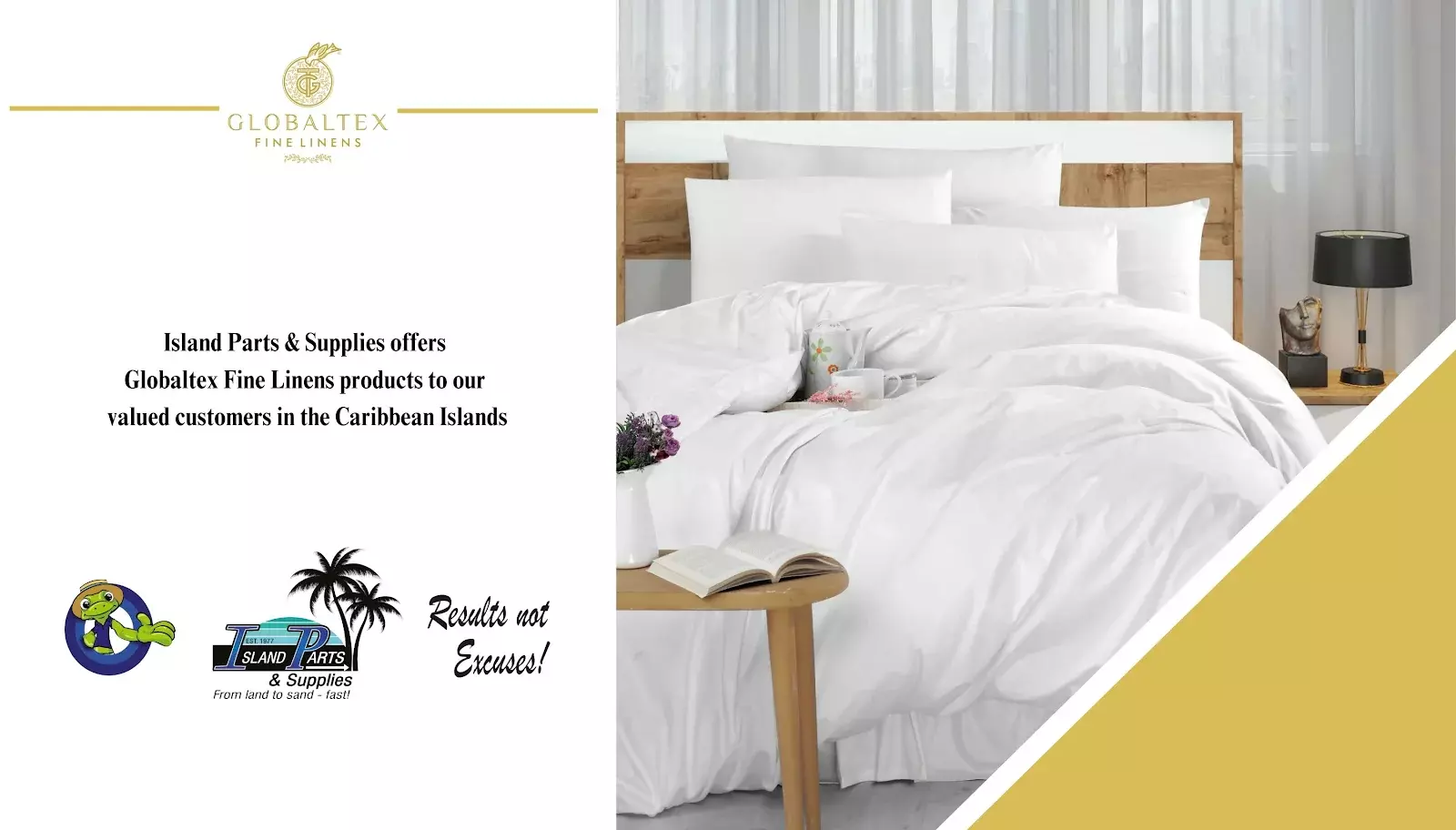 Enter your post Island Parts & Supplies Brings Globaltex Fine Linens to the Caribbean Islands